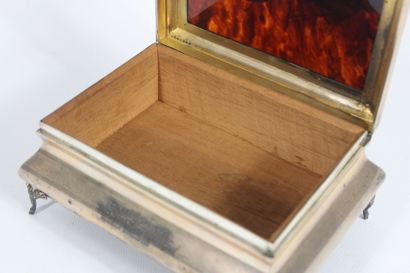 Box engraved on the body 