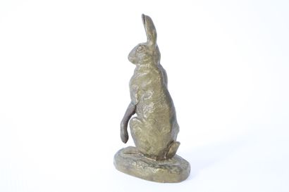Alfred DUBUCAND (1828-1894).
Pair of bronze...