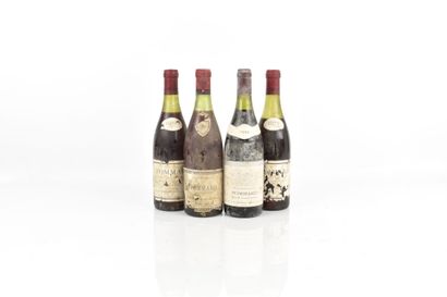 Réunion de 4 bouteilles de POMMARD.
- 2 bouteilles...