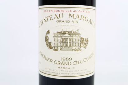 1 bouteille de MARGAUX 1989 du Château MARGAUX...