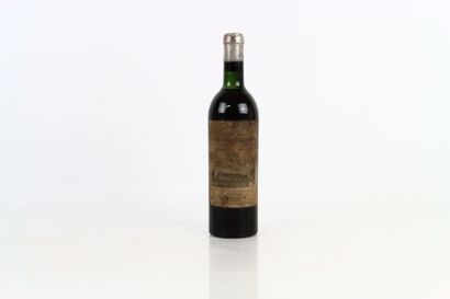 1 bouteille de GRAVES 1962 du Château LA...
