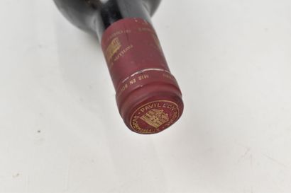 3 bouteilles de MARGAUX 1978 Pavillon Rouge...