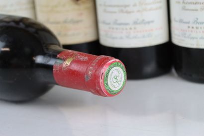 8 bouteilles de PAUILLAC 1979 en Hommage...