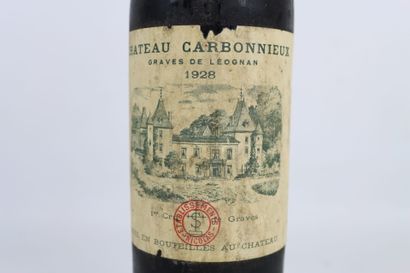 1 bouteille de GRAVES - PESSAC LEOGNAN 1928...