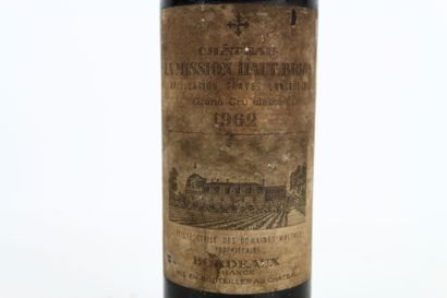 1 bouteille de GRAVES 1962 du Château LA...