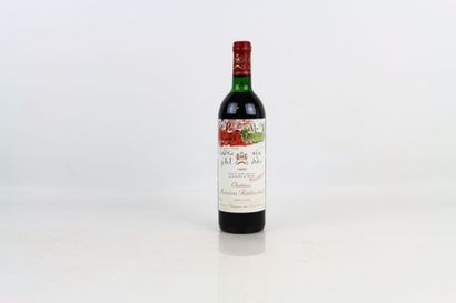 1 bouteille de PAUILLAC 1989 Château Mouton...