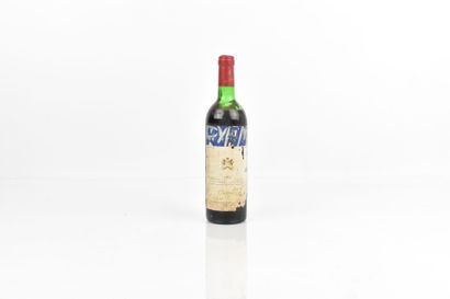 1 bouteille de PAUILLAC 1976 du Château MOUTON...