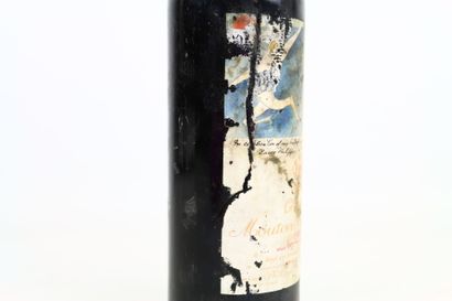 1 bouteille de PAUILLAC 1982 du Château MOUTON...