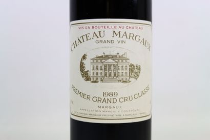 1 bouteille de MARGAUX 1989 du Château MARGAUX...