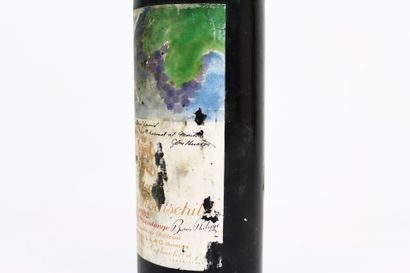 1 bouteille de PAUILLAC 1982 du Château MOUTON...