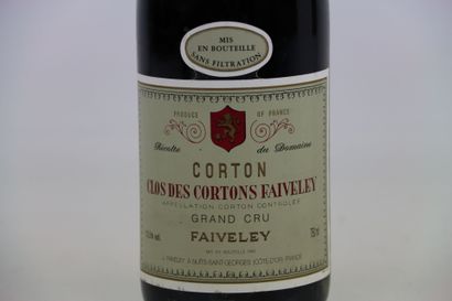 1 bouteille de CORTON Grand Cru Clos des...