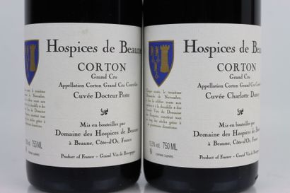 2 bouteilles de CORTON Grand Cru des HOSPICES...
