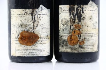 Réunion de 2 bouteilles de VOSNE-ROMANÉE...