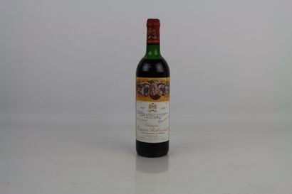 1 bouteille de PAUILLAC 1987 du Château Mouton-Rothschild...