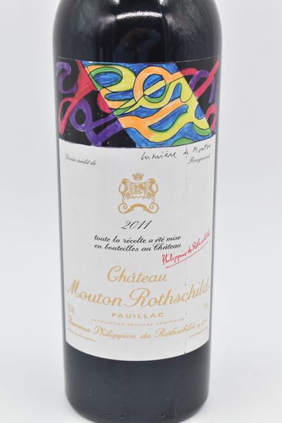 1 bouteille de PAUILLAC 2011 du Château Mouton-Rothschild...
