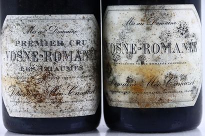 Réunion de 2 bouteilles de VOSNE-ROMANÉE...