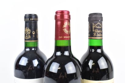 Réunion de 3 bouteilles de SAINT-JULIEN :
-...