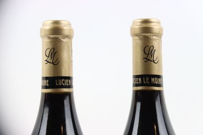 2 bouteilles de VOSNE-ROMANEE 1er Cru Au-dessus...
