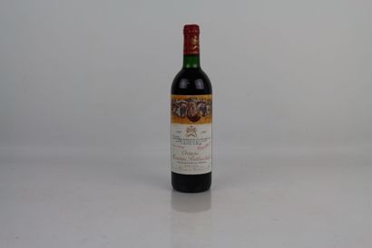 1 bouteille de PAUILLAC 1987 du Château Mouton-Rothschild...