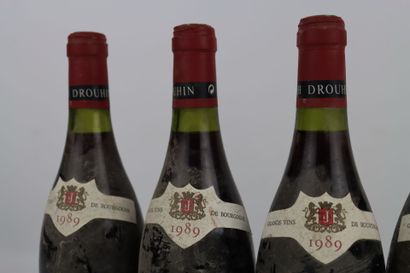 6 bouteilles de CÔTE DE BEAUNE de 1989 du...