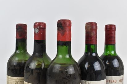 Réunion de 5 bouteilles de POMEROL :
- 2...