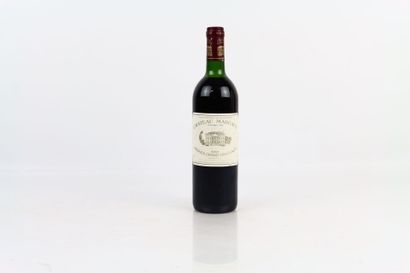 1 bouteille de MARGAUX 1989 du Château MARGAUX...