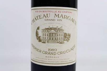 1 bouteille de MARGAUX 1989 du Château MARGAUX...