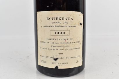 1 bouteille d'ECHEZEAUX 1990 du Domaine de...