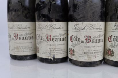 6 bouteilles de CÔTE DE BEAUNE de 1989 du...
