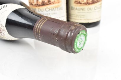 Réunion de 3 bouteilles de BEAUNE du DOMAINE...