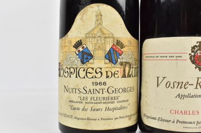Réunion de 4 bouteilles de Bourgogne de CHARLES...