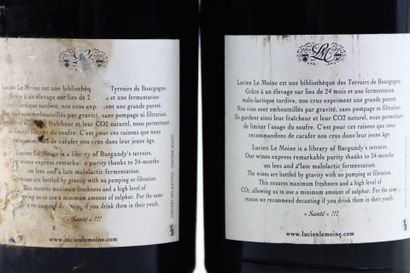 2 bouteilles de VOSNE-ROMANEE 1er Cru Au-dessus...
