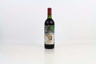 1 bouteille de PAUILLAC 1982 du Château MOUTON...