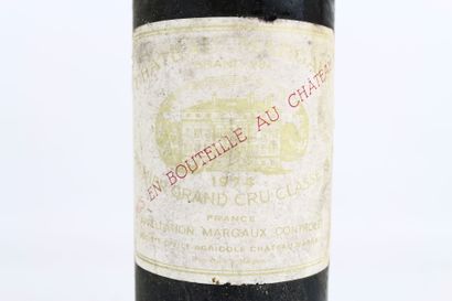 1 bouteille de MARGAUX 1974 du Château MARGAUX...