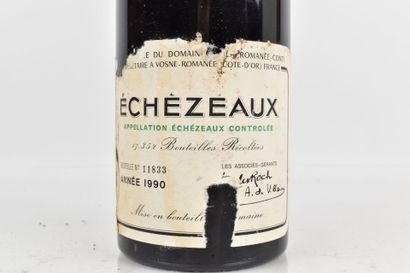 1 bouteille d'ECHEZEAUX 1990 du Domaine de...