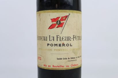 1 bouteille de POMEROL 1975 du Château LA...