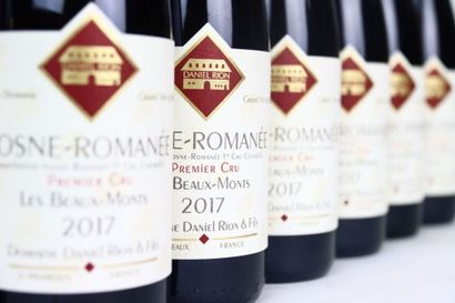 12 demi-bouteilles de VOSNE-ROMANÉE 1er Cru...