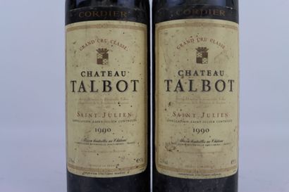 2 bouteilles de SAINT JULIEN de 1990 du Château...