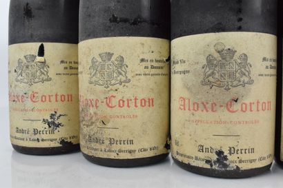 10 bouteilles d'ALOXE-CORTON 1985 du Domaine...