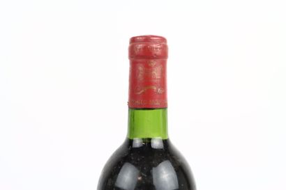 1 bouteille de PAUILLAC 1982 du Château MOUTON...