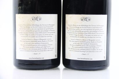 2 bouteilles de VOSNE-ROMANEE 1er Cru Au-dessus...