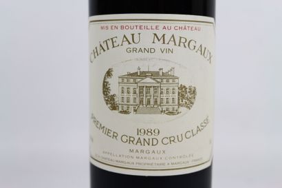 1 bouteille de MARGAUX 1989 du Château MARGAUX...