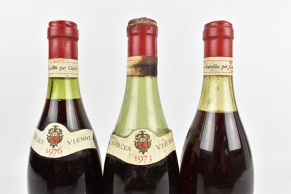 Réunion de 3 bouteilles de NUITS-SAINT-GEORGES...