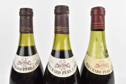 Réunion de 3 bouteilles de BEAUNE du DOMAINE...