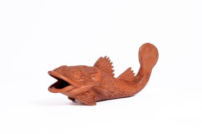 Jean MARAIS (1913-1998).
Fish, terracotta...