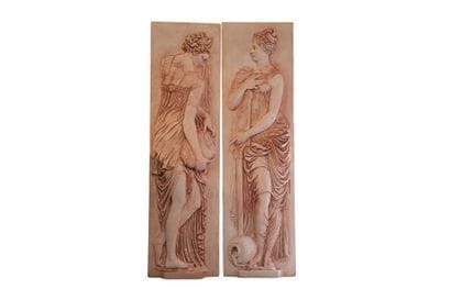 Jean GOUJON (c.1510-c.1567). D'après.
Naïades,...