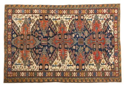 SEIKHOUR carpet (Caucasus), late 19th century
Technical...