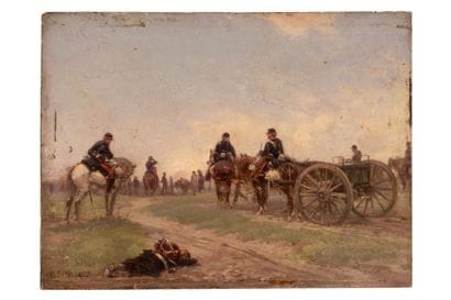 Édouard DETAILLE (1848-1912)
The Fallen Soldier,...