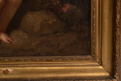 School of the XIXth century.
Cherub with...