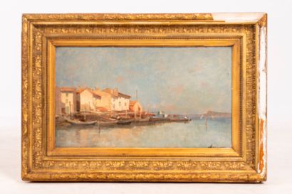 Frédéric Marius MANIQUET (1822-1896)
Marine,...